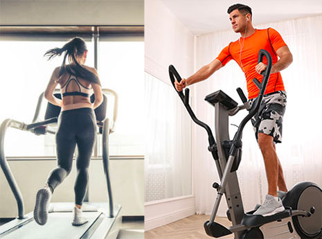 Are treadmills or online ellipticals better